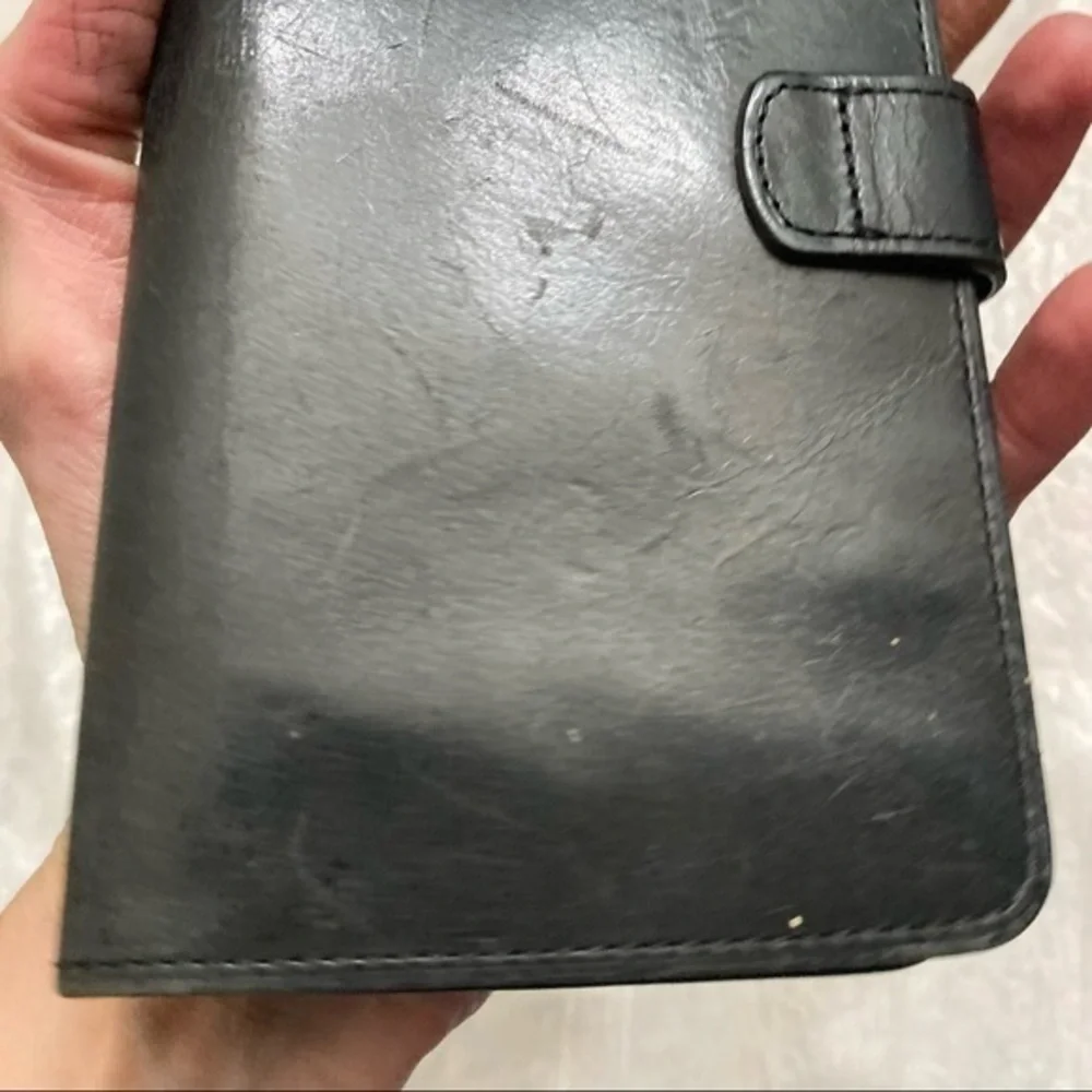 Coach vintage black leather slim wallet - Picture 11 of 11